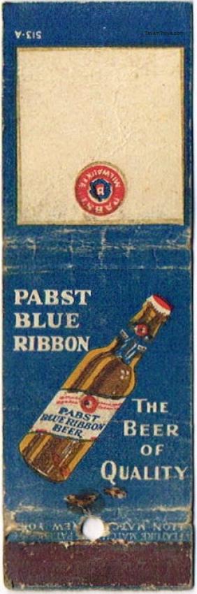 Pabst Blue Ribbon Beer Dupe