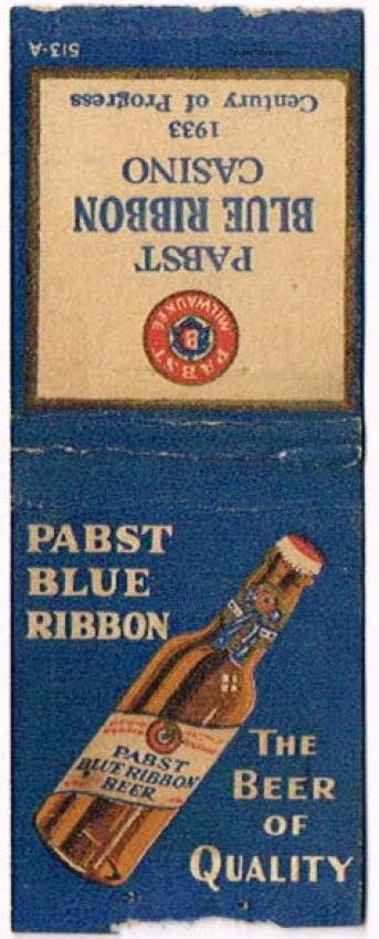 Pabst Blue Ribbon Beer Dupe