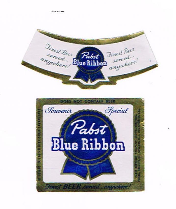 Pabst Blue Ribbon Beer Mini Bottle Dupe