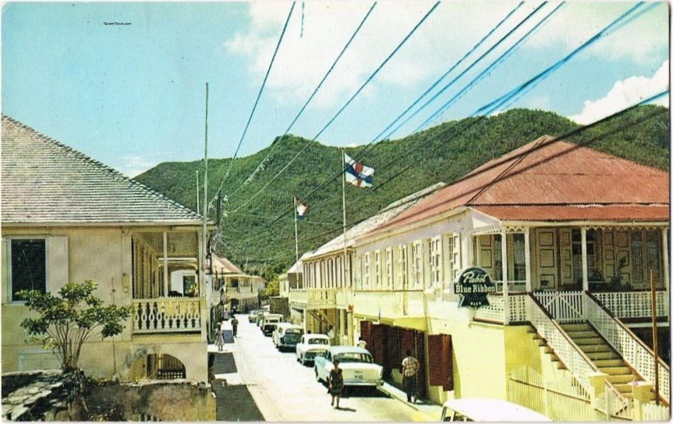 Pabst Blue Ribbon Sign Philipsburg St. Maarten