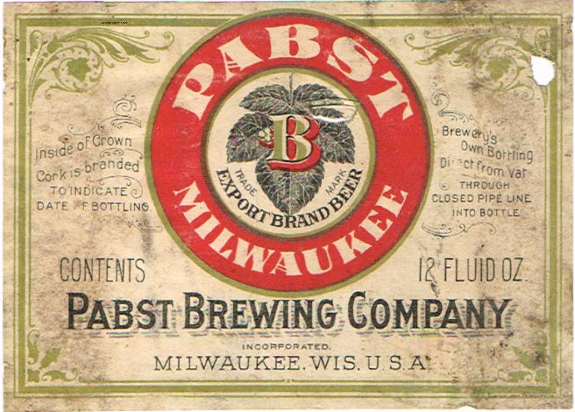 Pabst Export Beer