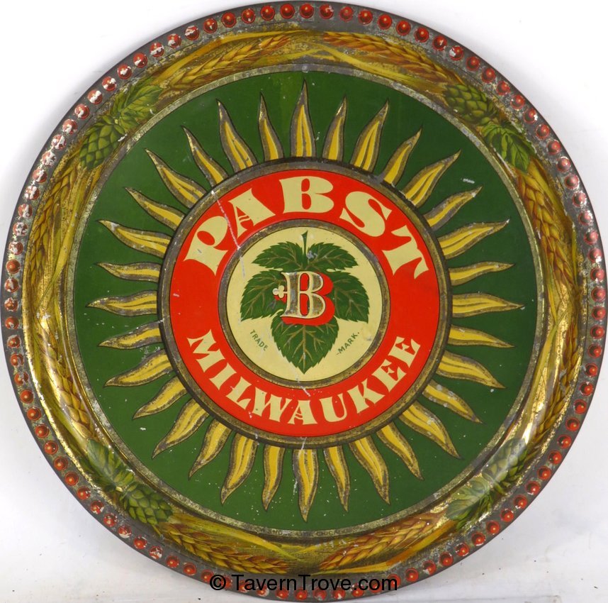 Pabst Milwaukee Beer (sunburst)