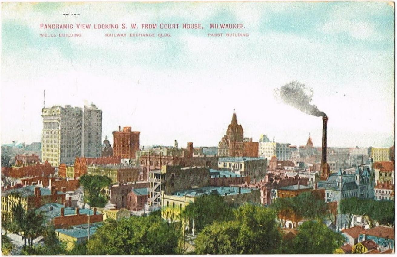 Panoramic View From Courthouse Pabst Building