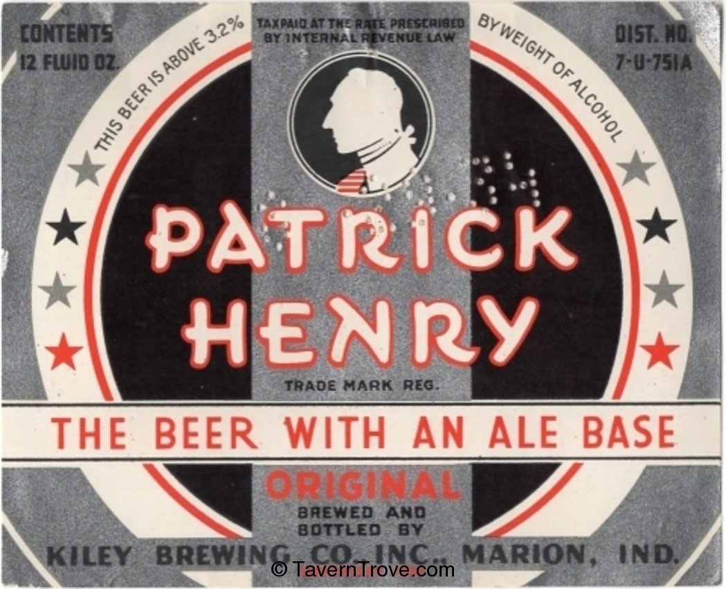 Patrick Henry Beer 