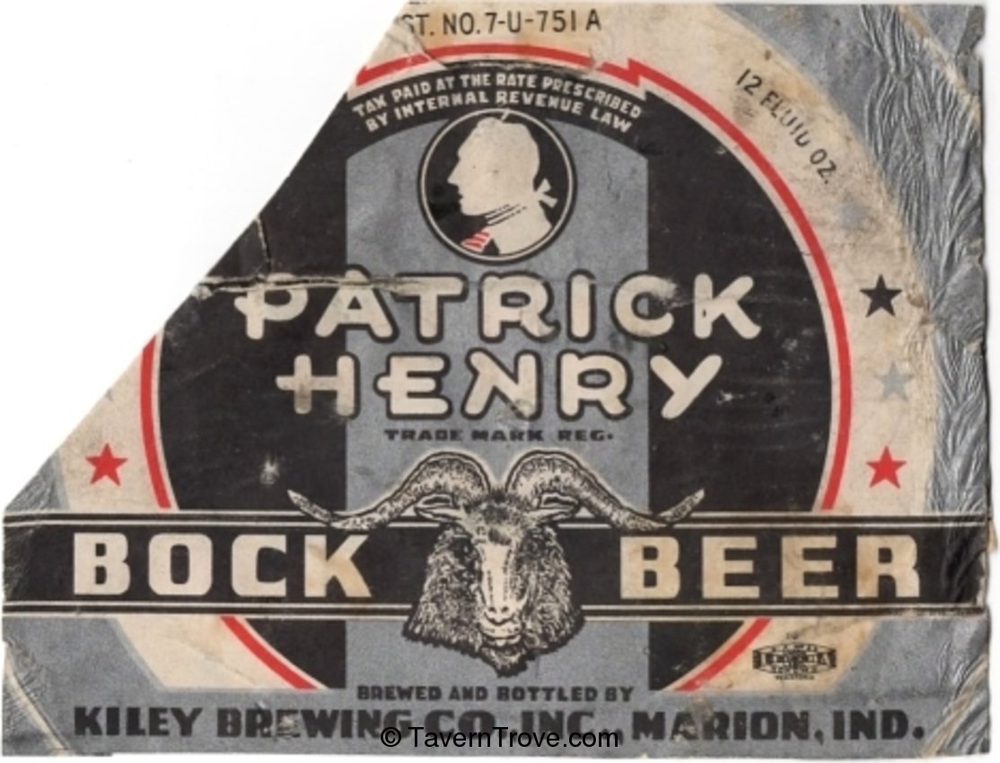 Patrick Henry Bock Beer