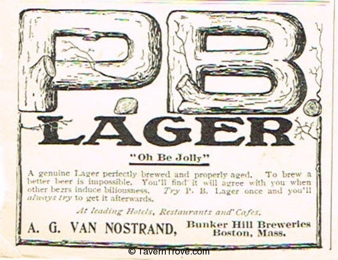 P.B. Lager Beer