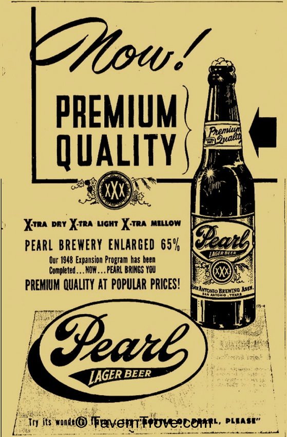 Pearl Lager Beer