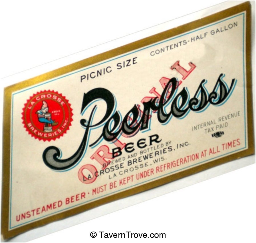 Peerless Original Beer