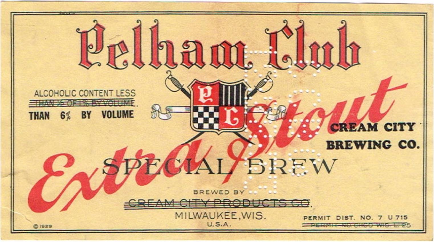 Pelham Extra Stout Beer