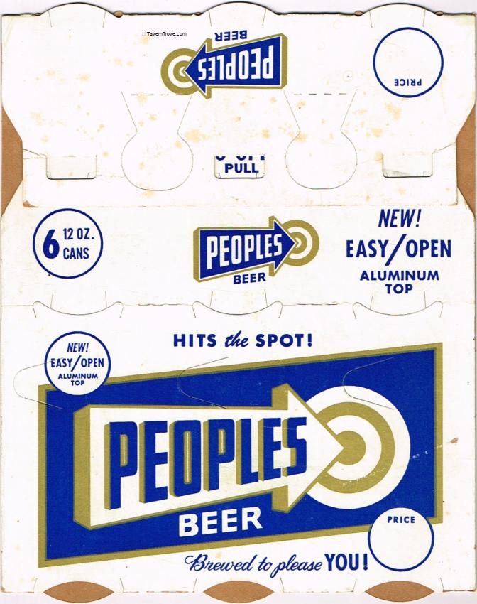 People's Beer Aluminum Top