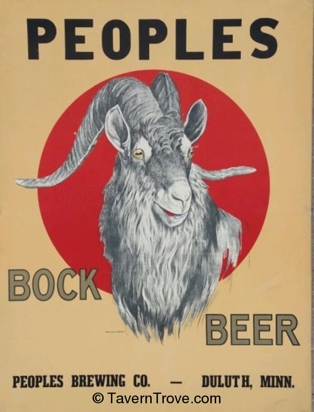 Peoples Bock Beer