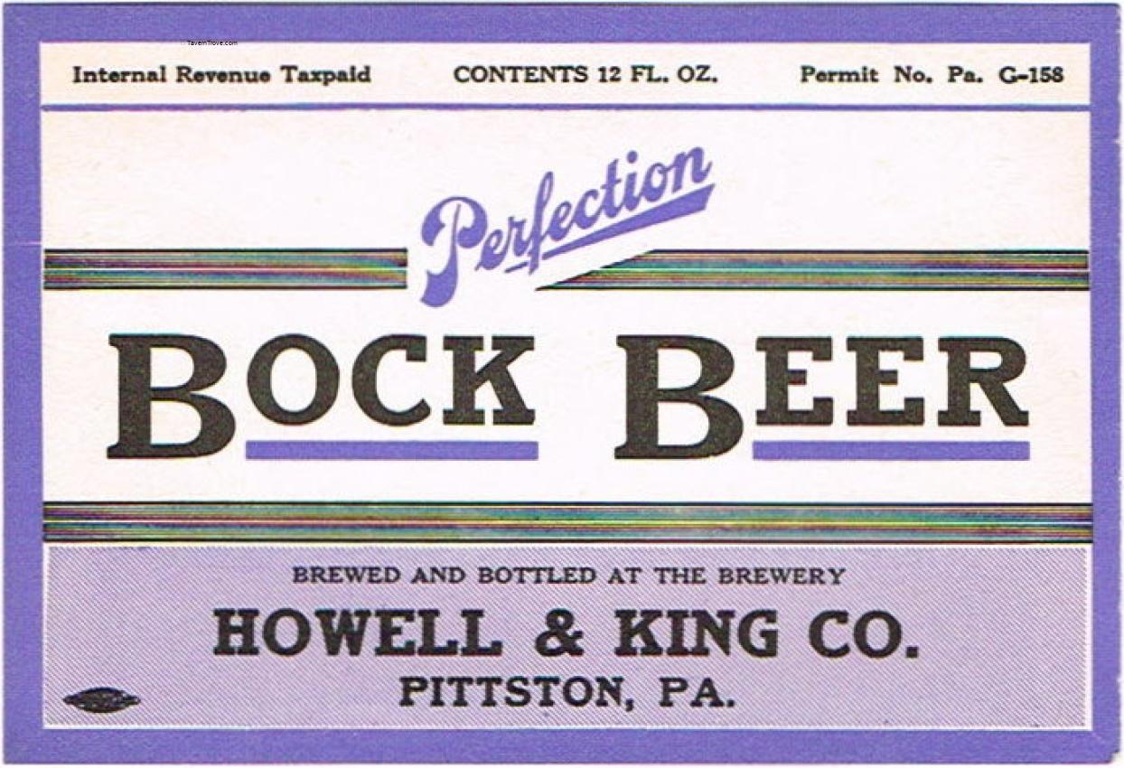 Perfection Bock Beer