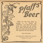 Pfaff's Beer