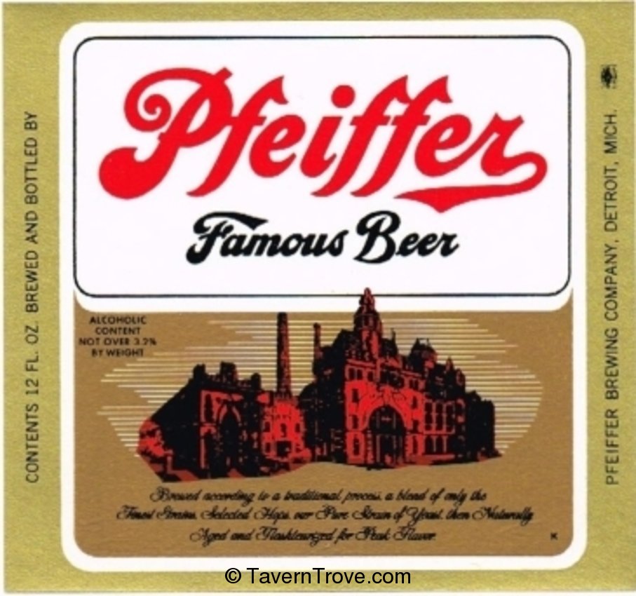 Pfeiffer Famous Beer