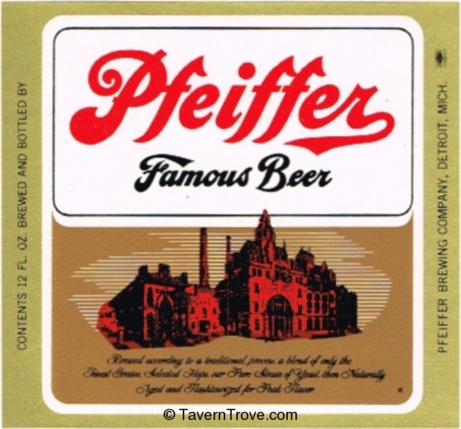 Pfeiffer Famous Beer