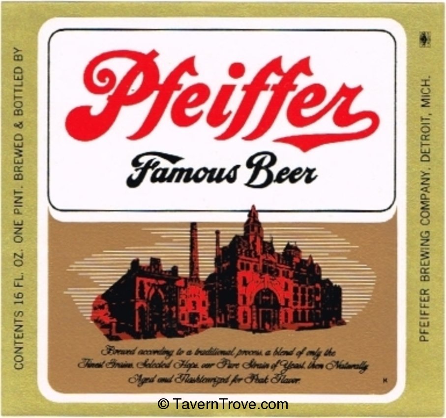 Pfeiffer Famous Beer