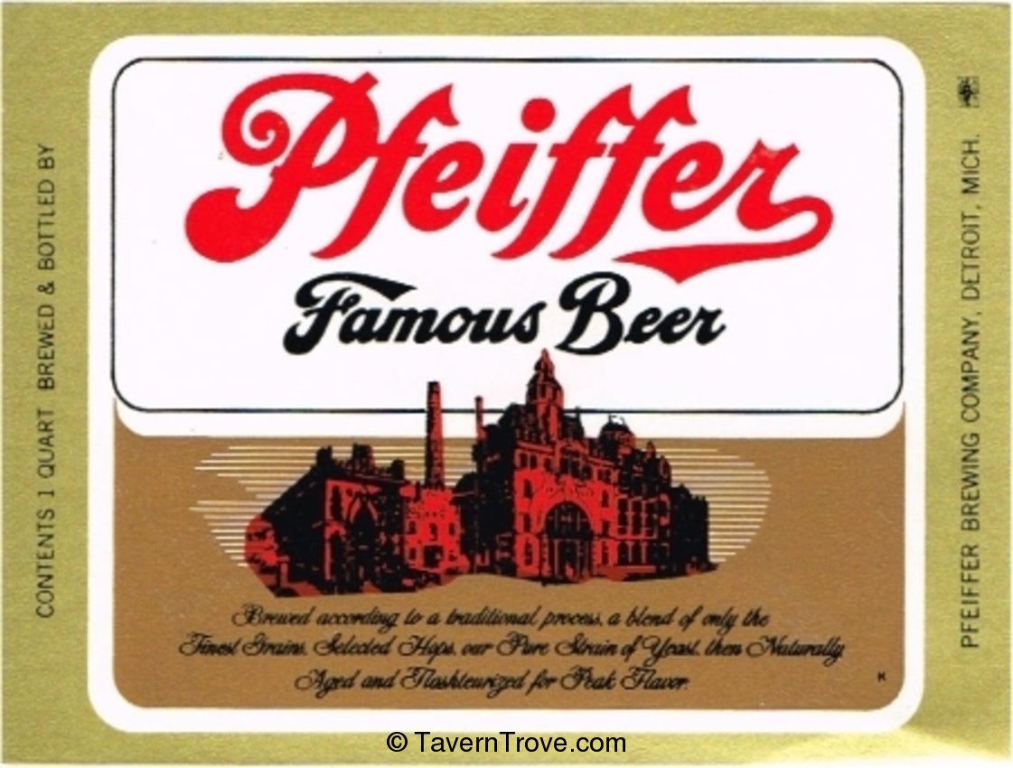 Pfeiffer Famous Beer