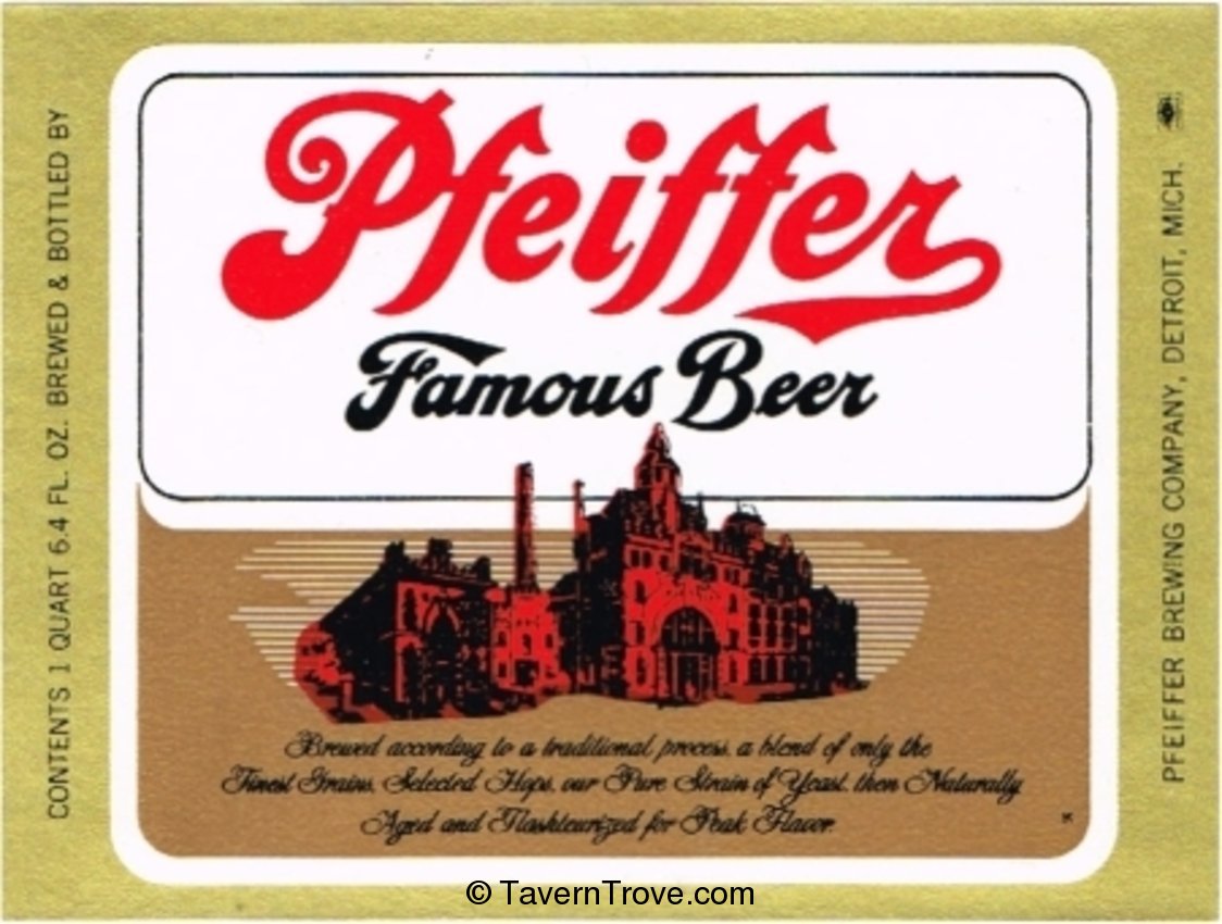 Pfeiffer Famous Beer