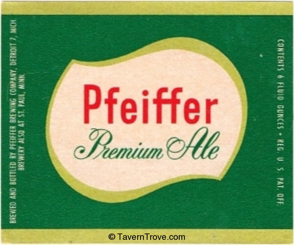 Pfeiffer Premium Ale