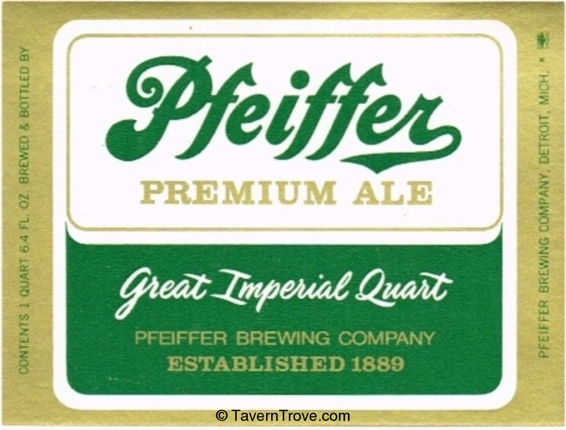 Pfeiffer Premium Ale