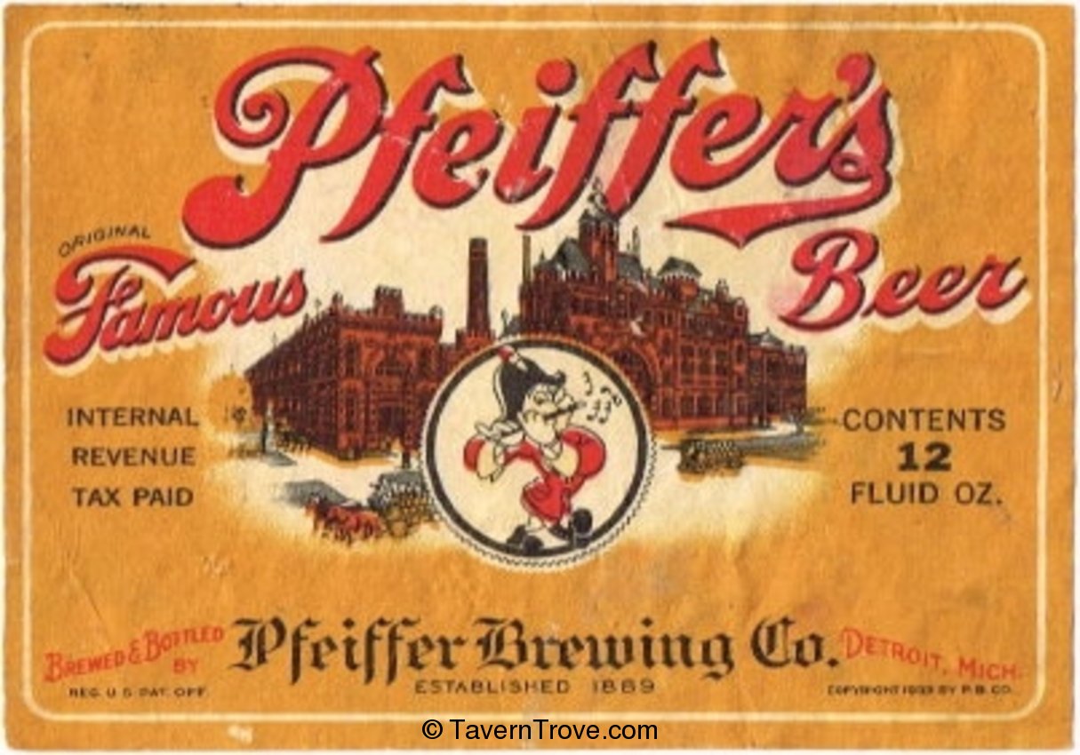 Pfeiffer's Famous Beer