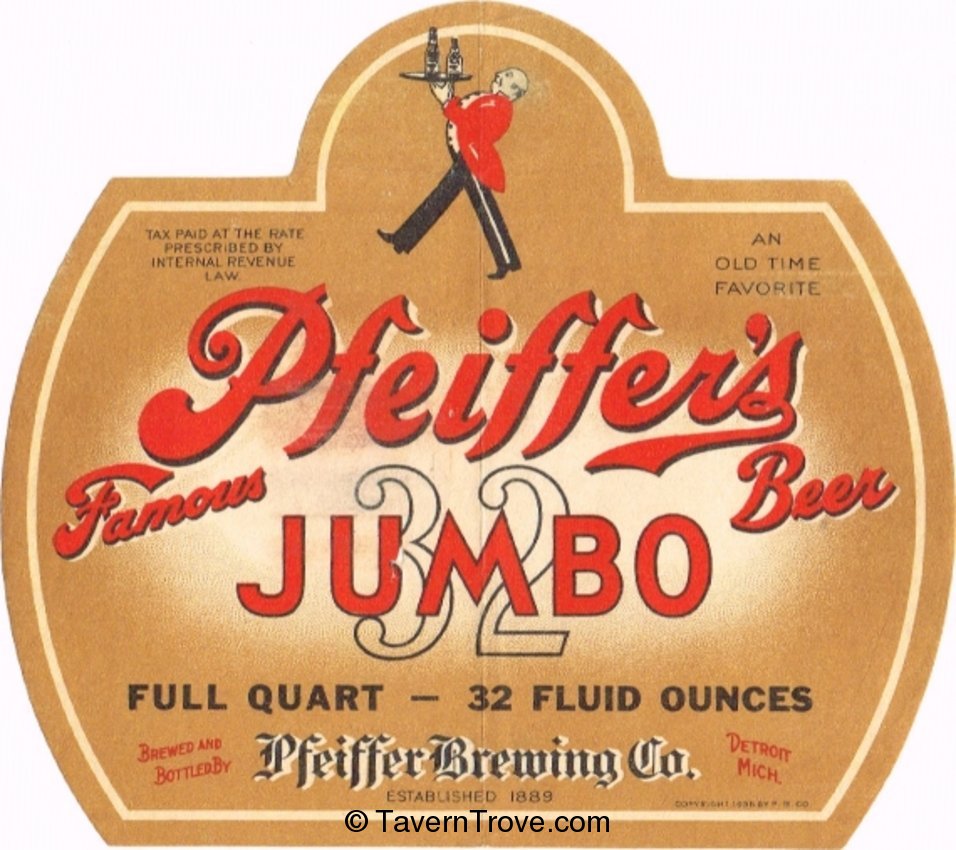 Pfeiffer's Famous Beer