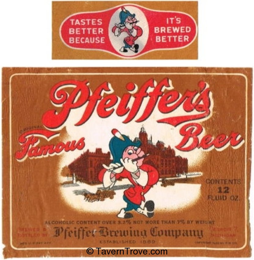 Pfeiffer's Famous Beer