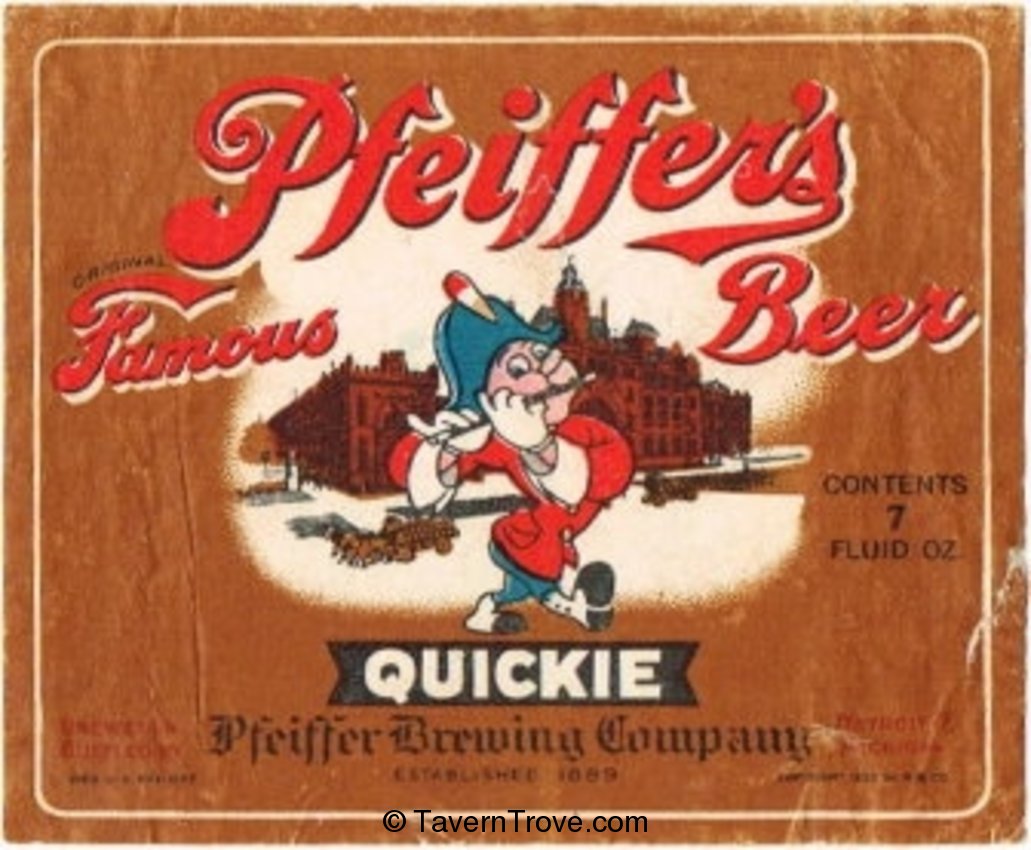 Pfeiffer's Famous Beer