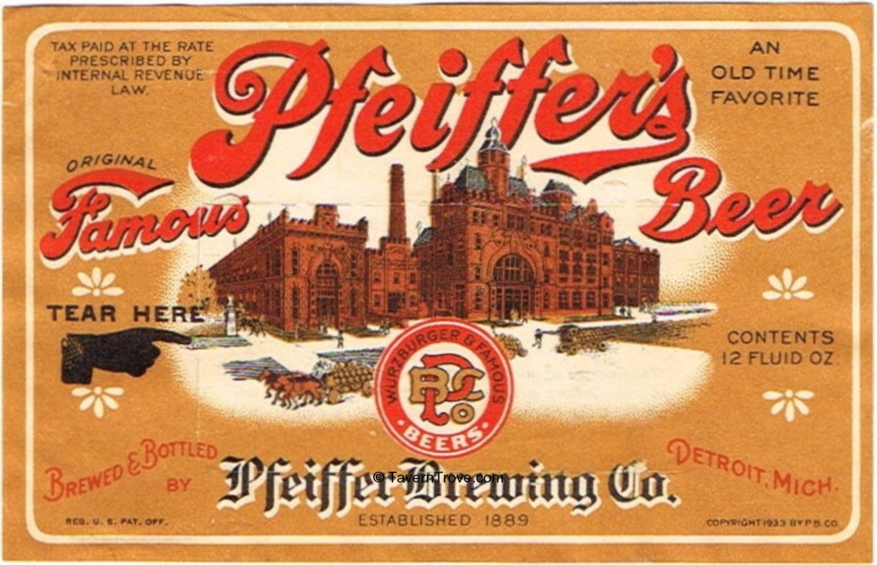 Pfeiffer's Famous Beer Can Cooler