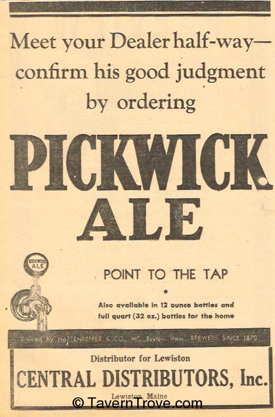 Pickwick Ale