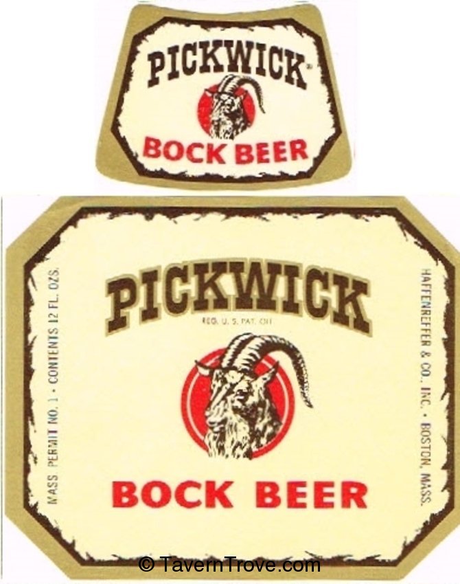 Pickwick Bock Beer