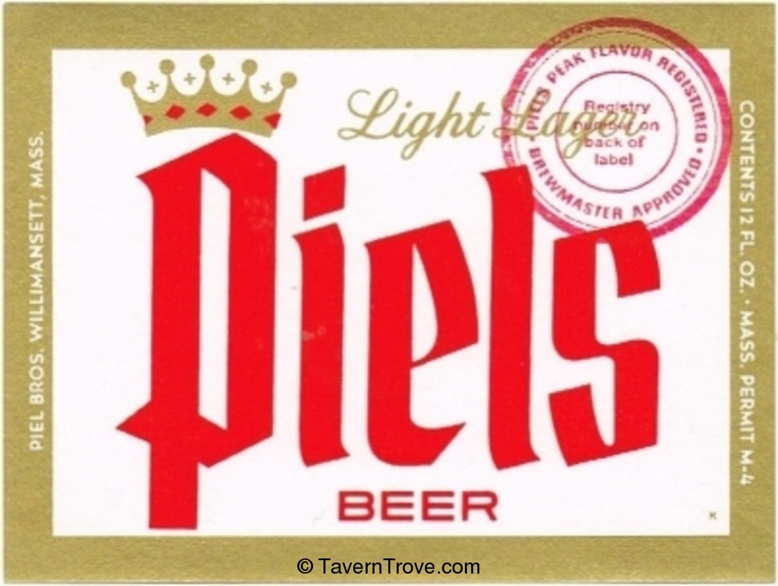 Piel's Extra Dry Beer 