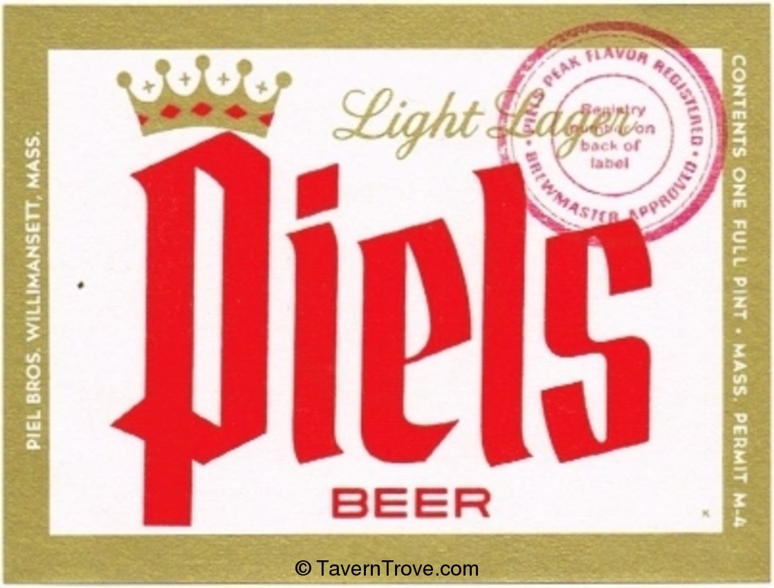 Piel's Extra Dry Beer 