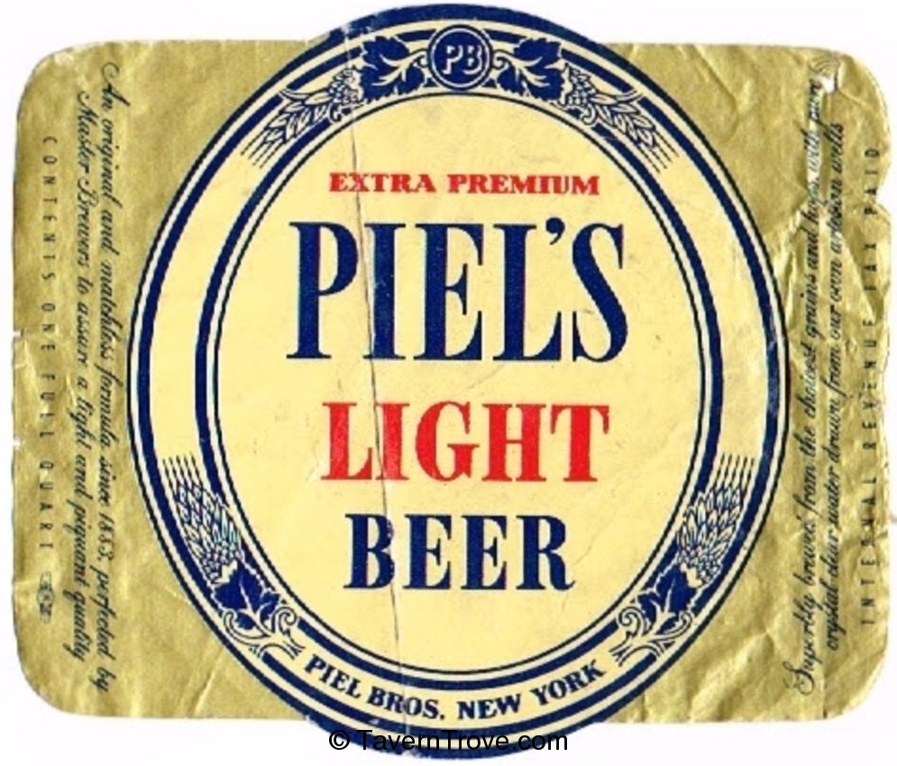 Piel's Light Beer 