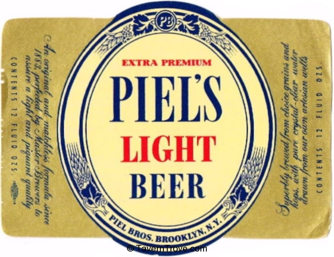 Piel's Light Beer 