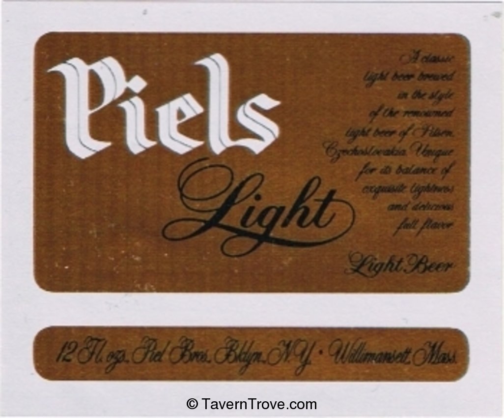 Piel's Light Beer 