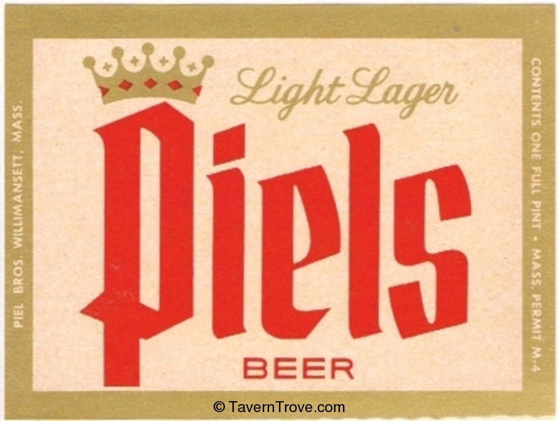 Piel's Light Lager Beer 