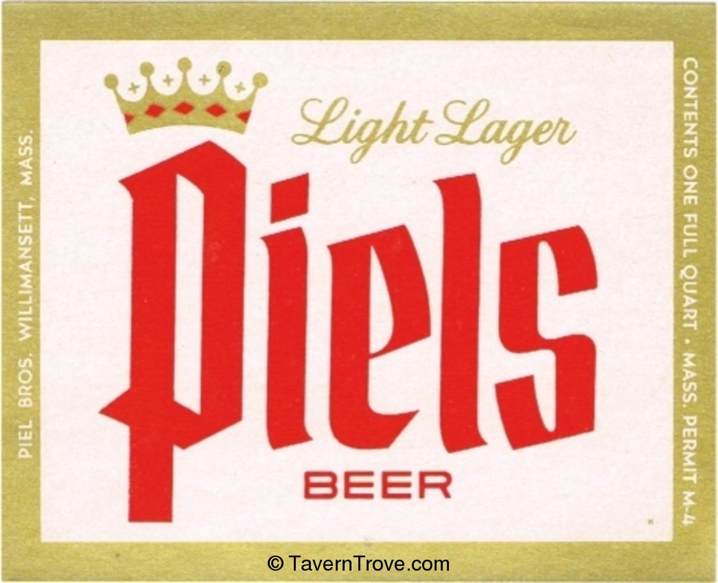 Piel's Light Lager Beer 