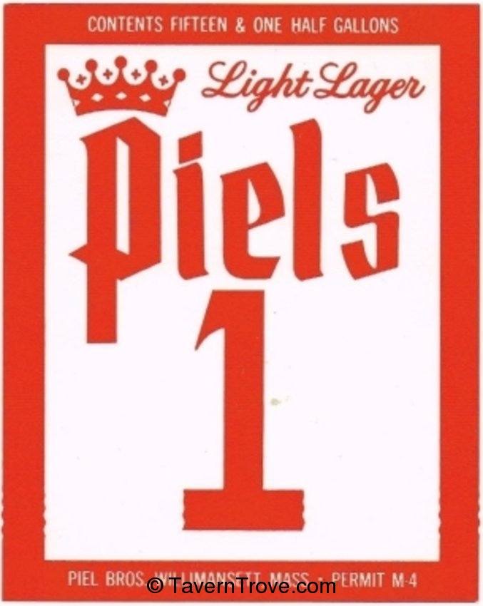 Piel's Light Lager Beer 