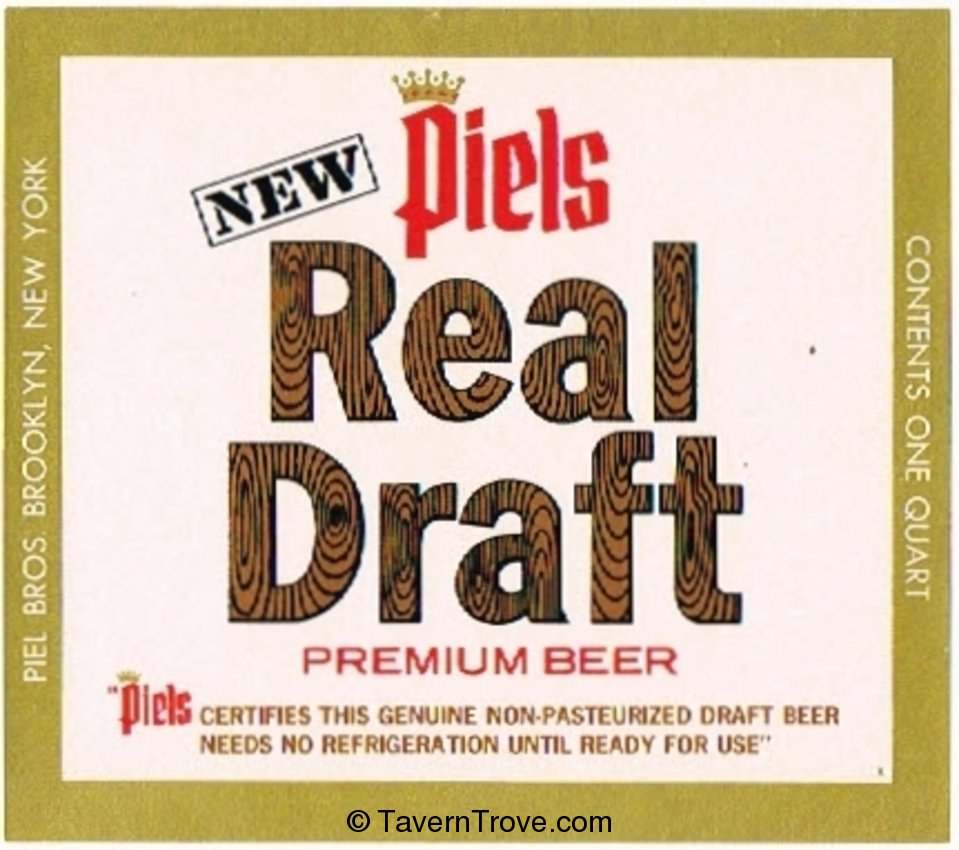 Piels Real Draft Beer