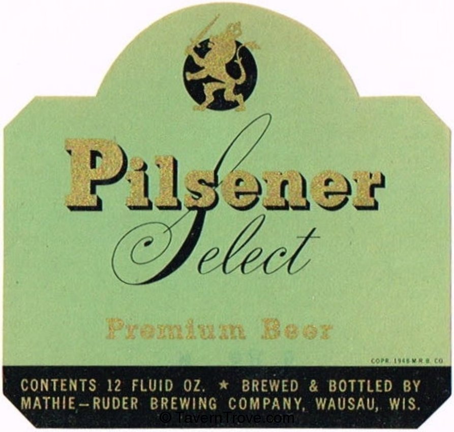 Pilsener Select Premium Beer