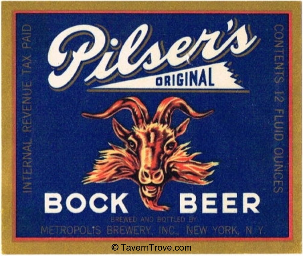 Pilser's Bock Beer 