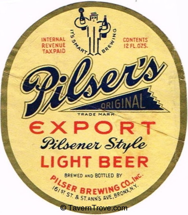 Pilser's Export Light Beer 