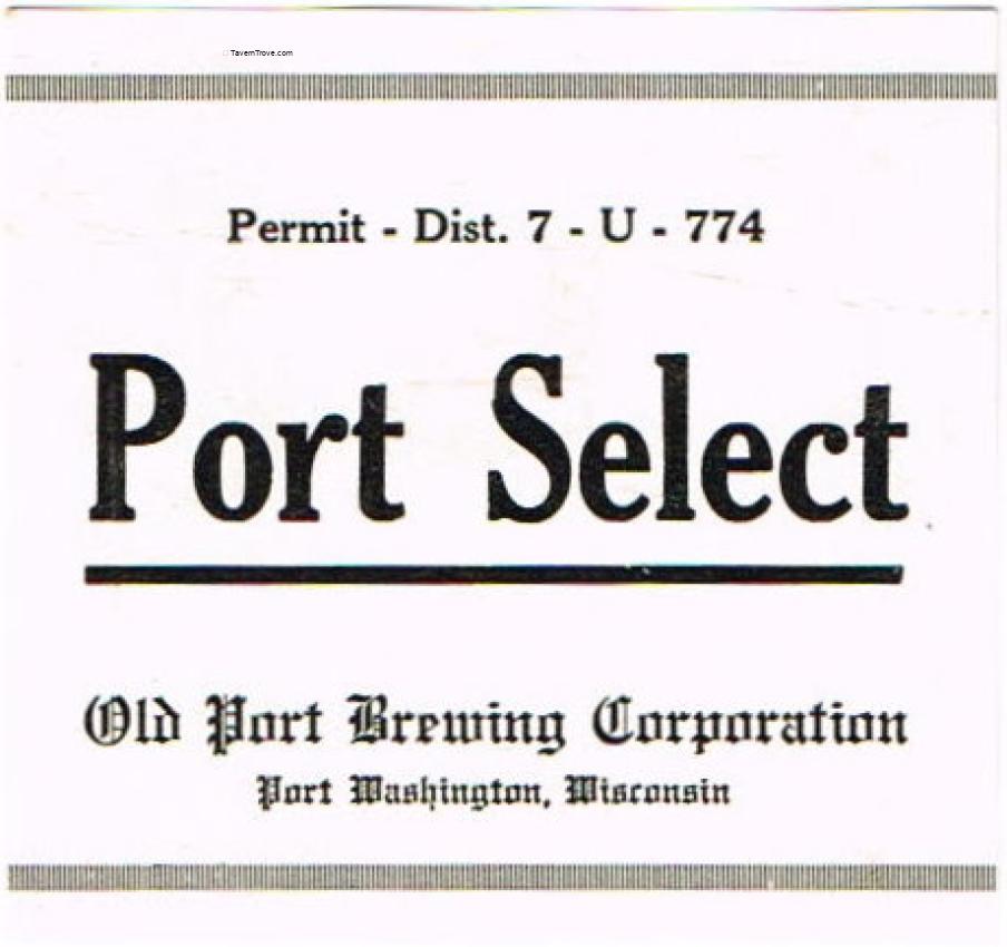 Port Select Beer