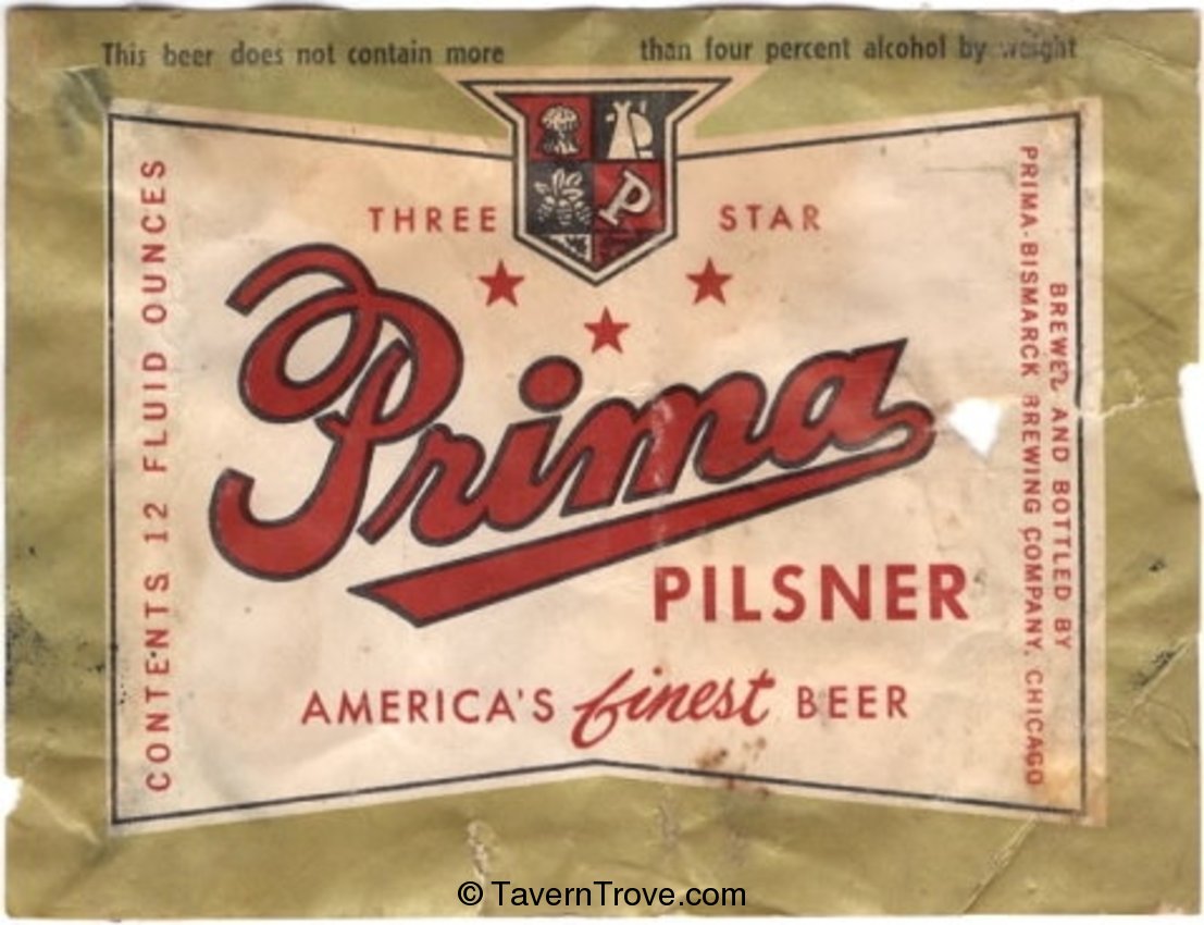 Prima Pilsner Beer