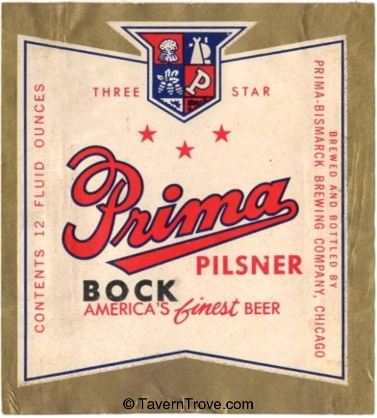 Prima Pilsner Bock Beer