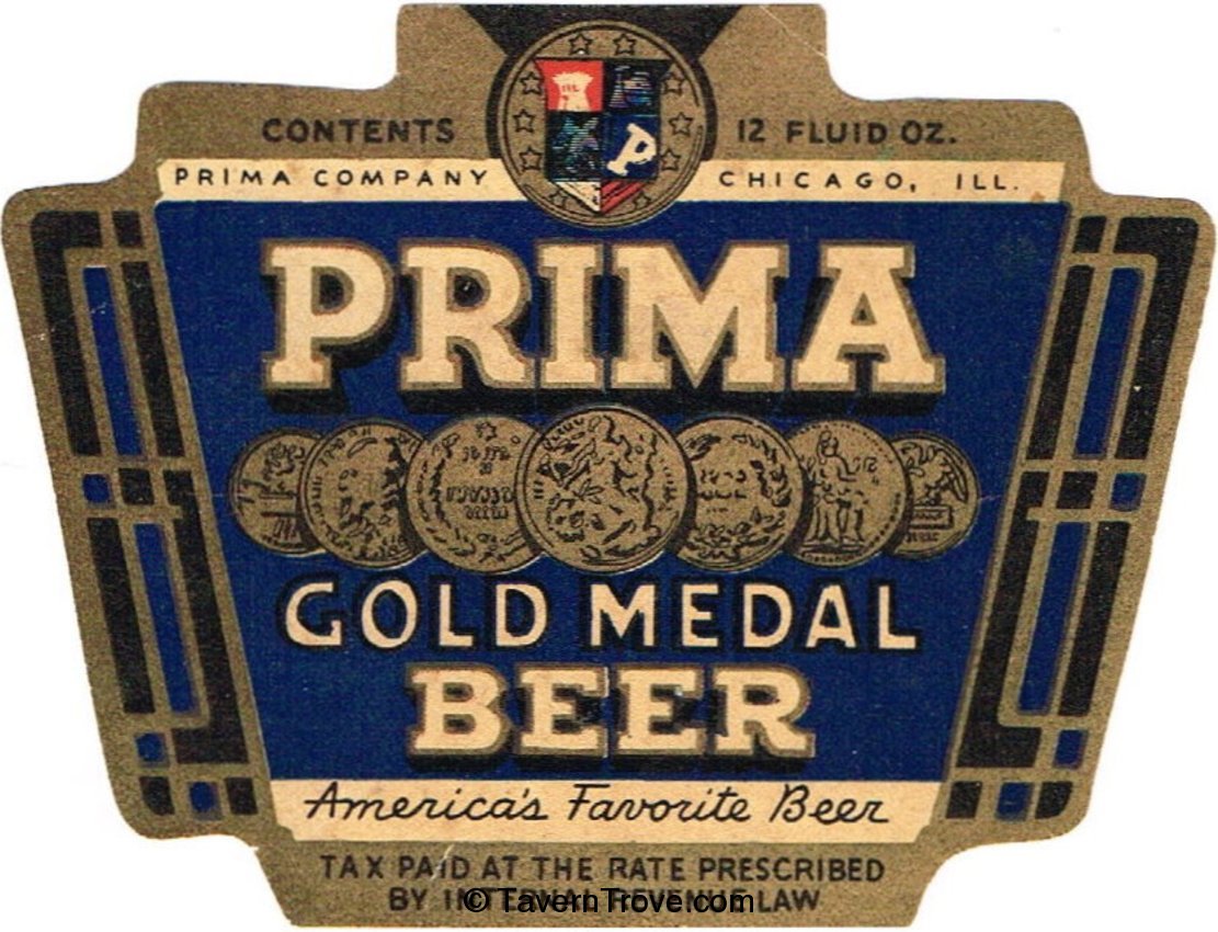 Prima Gold Medal Beer