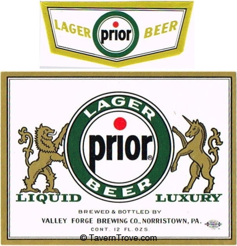 Prior Lager Beer