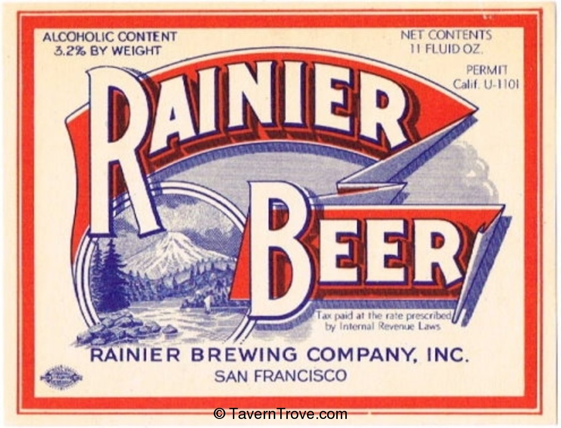 Rainier Beer