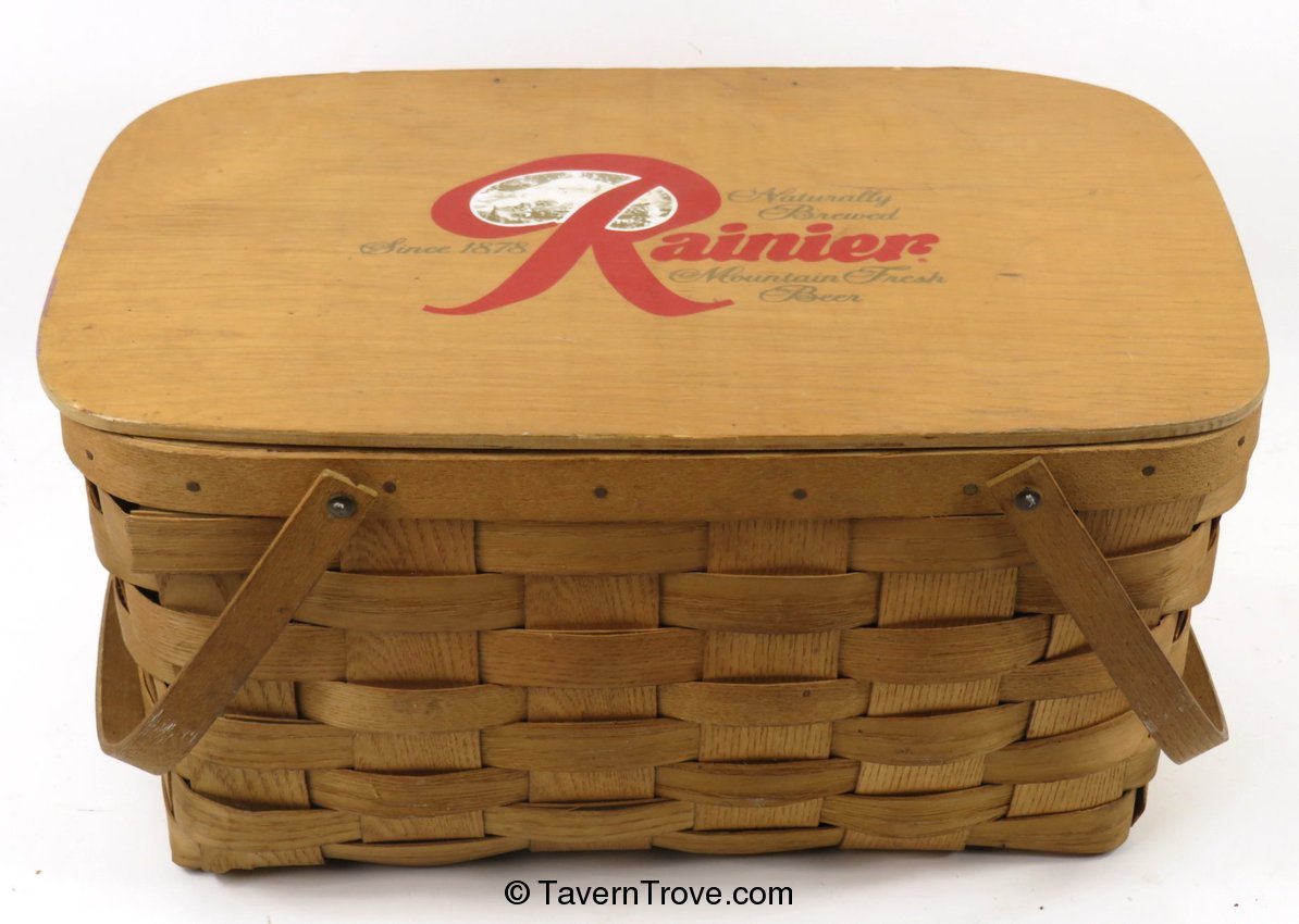 Rainier Beer Picnic Basket